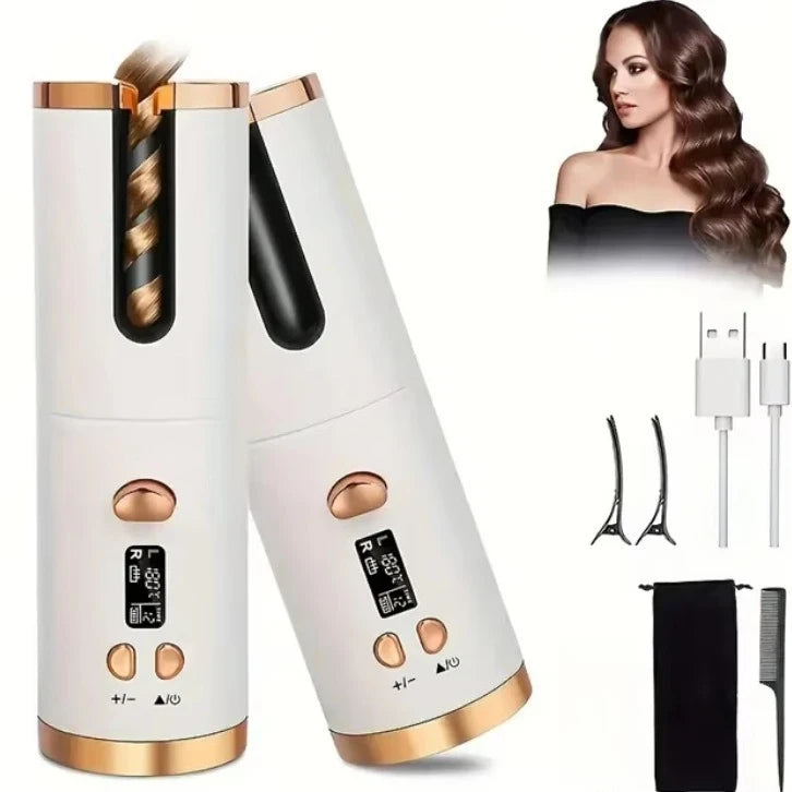 Rizador de Pelo Automático Inalámbrico
