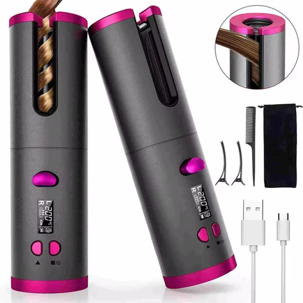 Rizador de Pelo Automático Inalámbrico